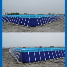 定做大型支架水池 充氣游泳池鋼架水池生產(chǎn)工廠 移動(dòng)水上樂(lè)園設(shè)備支架水池圖片大全